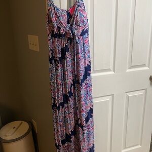 Lilly Pulitzer Maui Maxi Dress Size 8 EUC